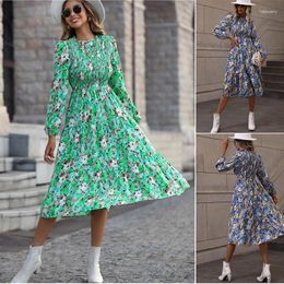 Casual Dresses Flower Print Square Neck Bustier Maxi Dress For Women Summer Floral Corset Midi French Cottagecore Sundress D Pink Small