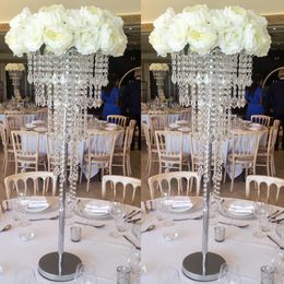 50cm to 120cm)Tall Table Top Metal Gold Chandelier For Wedding Centrepieces Tall Gold Metal Round Flower Stand Flower Ball Centrepieces for Wedding Decoration 892