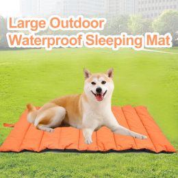 Portable Pet Mat Cat and Dog Mat Outdoor Waterproof Dog Beds for with Storage Carry Bag