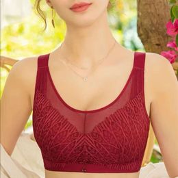 size from 36/80C to 42/95C Summer Ultrathin Lace Tube Top Breathe Push Up Bra Underwear