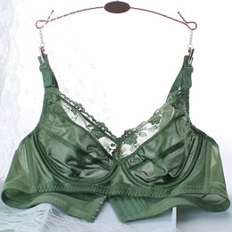 Womens transparent smooth underwear without shoulder straps mini bra 34 36 38 40 42 48 B C D E F G H 240430
