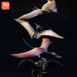 Novelty Games Simulation Jurassic Dinosaur Toy Pterodactyl Pteranodon Haztergo Pterosaur Model Action Figures Animal Collection Kid Gift Y240521