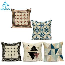 Pillow Boho Style Decorative Throw Pillows Case Square Mandala Geometric Polyester Covers Sofa Home Cover