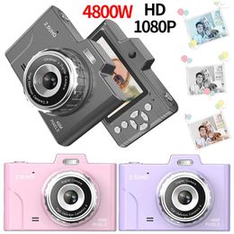 Digital Cameras HD1080P 48MP Campus CCD Camera 2.8-Inch Screen Display Vlogging 2.5K 8X Zoom Cute Toy Gift For Boys Girls