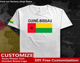 Republic of Guinea Bissau GNB Country T shirt Custom Jersey Fans DIY Name Number High Street Fashion Loose Casual T shirt 2206166410771