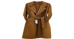 Luxury Womens Wool Designer Blended Jacket Autumn And Winter Womenss Highquality Wools Coat Doublebreasted Fashionable Street Lo4669718