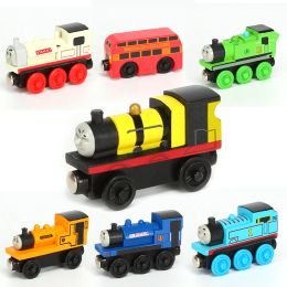 Thomas and Friends Toy Wooden Train Toys Magnetic Connectable Track Trains Toys for Boy Girls Baby Educational Toy