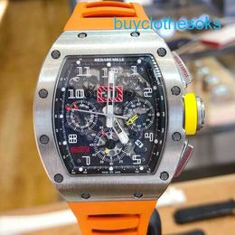 Moden RM Wrist Watch Machinery 40*50mm Calendar Time Limited Edition Rm011 Titanium All
