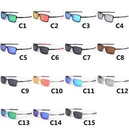 Trend Polarised Sunglasses Men and Women Retro Glasses Square Sun Glasses Uv Protection Metal Frame Sunglass Travel Driving Eyewear With Bags
