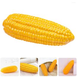 Decorative Flowers 3 Pcs Corn Simulated Vegetables Simulation Kitchen Decoration Fake Decorations Models Artificial Child