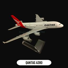 Aircraft Modle 1 400 QANTAS A380 Metal Die Casting Aircraft Mini Scale Aviation Company Boeing Airbus Model Aviation Fan Series s2452089