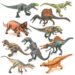 Novelty Games 2/4pcs Dinosaur Model Childrens Educational Toys Sets Cute Mini Simulation Animal Small Figures for Boy Gift for Kids Toys Y240521