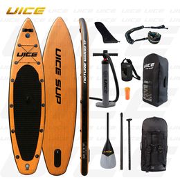 SUP Board Inflatable Stand Up Paddle Board Non-Slip Surfing Board with Air Pump Carry Bag Standing Boat Wakeboard Longboard