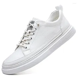 Casual Shoes 2024 Brand Men's Lace Up Fashionable And Comfortable Sports High-quality Business Selling Leather