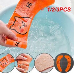 Toilet Seat Covers 1/2/3PCS Universal Cover Soft Cartoon WC Paste Sticky Pad Washable Bathroom Warmer Lid