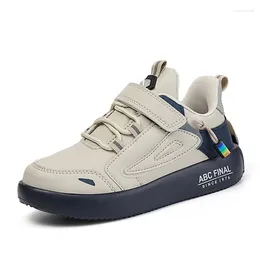 Casual Shoes Children's Sports Board Fashion Boys Non-slip Leather Outdoor Running Girls Walking Breathable Sneakers