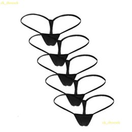 Kobiety majtki 5pcs Womens Seksowna bielizna Micro Mini Thong Low tali