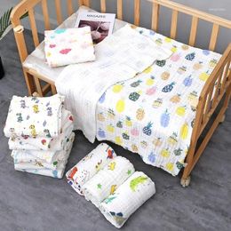 Blankets Baby BathTowel Boys Girls Cotton Children Towels Blanket For Born Bathrobe 6 Layers Gauze Washcloth Infant Swaddle