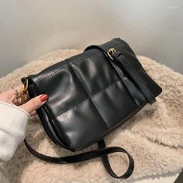 Shoulder Bags 2024 Pillow For Women Faux Pu Leather Small Flap Crossbody High Quality Ladies Clutch Bag Bolsas