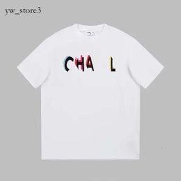 France Paris Luxury Women channel tshirt Men Top t shirt Couple Summer New Casual Designer Shirts Clothing Embroidery Loose Mens Womens Polo Shirt Chanells shirt cad