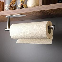 Bath Accessory Set Self Adhesive Roll Holder Toilet Paper No Drilling For Bathroom And Washroom SUS304 Stainless Steel Brushed Nickel