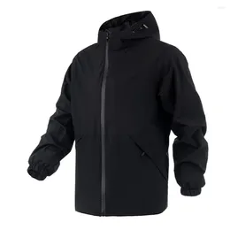 Men's Jackets Outdoor Windbreaker Men Women Waterproof Jacket Hooded Coat Long Sleeve Top For Enthusiasts And Sports