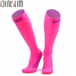 Women Socks IDEALSLIM Unisex Compression Men Pressure Varicose Veins Leg Relief Pain Knee High Stockings