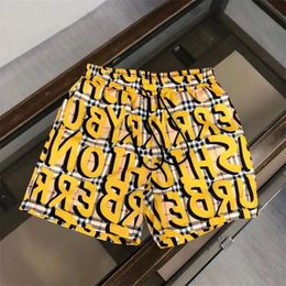 Summer Fashion Shorts Mens Polo New Designer Board Short Quick Drying Swimwear Printing Beach Pants Swim Shorts Asian Size M XL VB