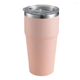 Water Bottles Vacuum Insulated Cup 20oz Travel Mug With Lid Thermal Stainless Steel Coffee For Outdoor Gym