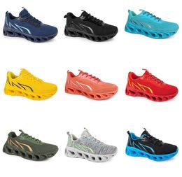 2024 men women running shoes GAI black white purple pink green navy blue light yellow Beige Nude plum mens trainers Female sports sneakers jun81525625