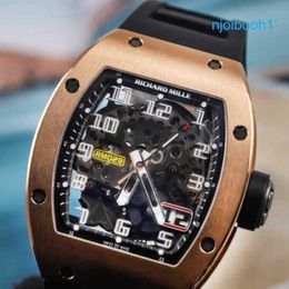 RM Pilot Wrist Watch Series Rm029 Hollow Date Display Fashion Single Table