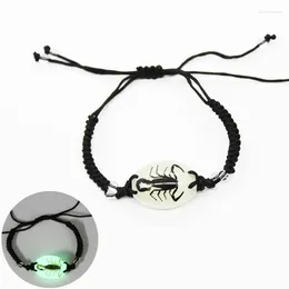 Charm Bracelets Fashion Luminous Couple Bracelet For Women Men Cute Animal Insect Gothic Punk Lover Gift Jewelry Selling