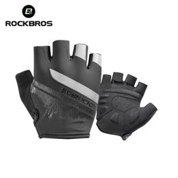 ROCKBROS Cycling Mens Gloves Spring Autumn Bike Cycling Gloves Sports Shockproof Breathable MTB Mountain Bike Gloves Motorcycle 240521