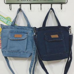 Totes Denim Jeans Shoulder Bags Cool Girl Fashion Trend Handbags Crossbody