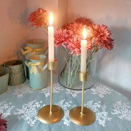 Candle Holders Wrought Iron Holder Candlelight Display Stand Decor Candlestick Handy Aesthetic Room Festival Table Ornaments