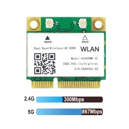 Wireless-AC 8260 8260HMW 8260AC Mini PCI-e 2.4g 5g WI-FI for Intel 8260 802.11a/b/g/n/ac+Bluetooth 4.2 867Mbps wifi network card
