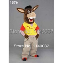 Donkey mascot mule Cartoon Character carnival costume fancy Costume party kits Mascot Costumes