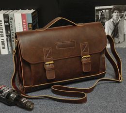 Briefcases New Brand Leather Bag Mens 2021 Handbag Genuine Shoulder Men Messenger Fashion Luxury Designer Business Casual Bags Urb5889570