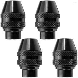 Mugs 4 Pcs Quick Change Chuck Multifunction Universal Mini Keyless Drill For Dremel Electric Grinder Tool 0.4-3.2mm