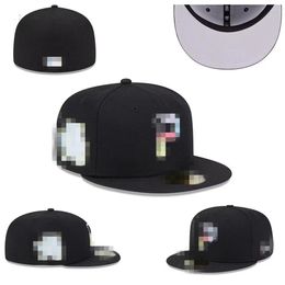 Good Quality Pirates letter Baseball caps for men women fashion sports hip pop top quality Fitted Hats M-2