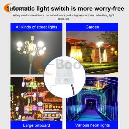AC110V 220V Automatic Photoelectric Switch Street Light Controller Daytime/Off Nighttime/On Photo Control Photoswitch Sensor