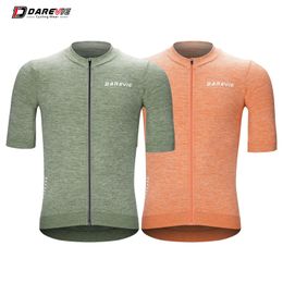 DAAREVIE Cycling Jersey knitted Seamless 2.0 Quick Dry Man Cycling Maillot Soft Breathable Cycling Clothes for Men Women Junior 240521