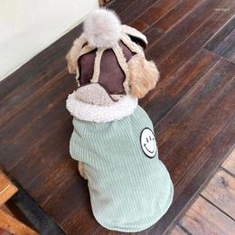 Dog Apparel Pet Winter Jacket Coat Warm Outfits Bichon Chihuahua Maltese Poodle Shih Tzu Costumes Puppy Dogs Clothes Dropship