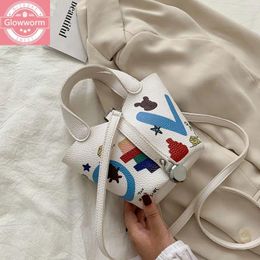 Shoulder Bags Summer Small Bag For Women 2024 Fashion Bucket Wild Ins Messenger Portable Female Handbag Crossbody