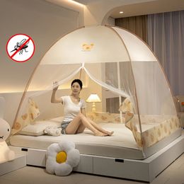 YanYangTian Cute kids Mosquito Net Bed tent Summer Bed Canopy Camping Cool camping gear Baby bed curtains Princess bed 240521