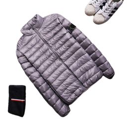 Warmes Windschutzdesigner Männer Jacke Down Jacke Real .hohe Design Modes Leichtgewichtiger Herbst und Winter Luxusmarken Trend Qualität kurzer Baumwoll-Padded Jacket