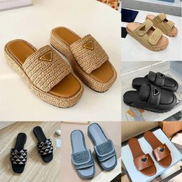 prada sandali scarpe slides prada sandali pradashoes donna sandalo plateau raffias hausschuhe tacco piatto casual flip flops piscina sliders