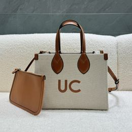 UC Tote High quality Tote bag canvas beach bag Luxurys Designers woman Handbag large Handbag Shopping Bags TOP Quality Luxury Designer Bag sling bag Wallets