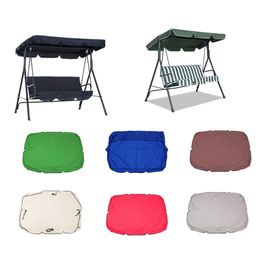 1PC Garden Courtyard Swing Sunshade Roof Cover 190T Polyester OWaterproof Outdoor Swing Chair Hammock Canopy Sunshade accessory