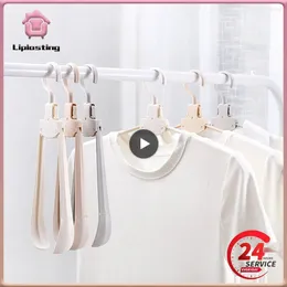 Hangers Simple Clothes Hanger Travel Necessities Portable No Trace Household One Second Clothes. Home Supplies Anti-slip